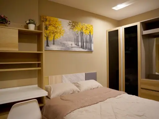 Sell Artemis Condo Sukhumvit 77, 21st floor, north, clear view, minimal decorated room, very nice, interested, book now.