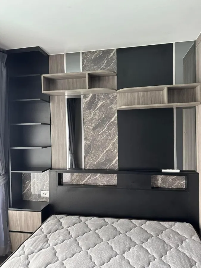For rent, The Origin Phahon - Saphan Mai, fully built-in furniture, very good price, one bag can move in.