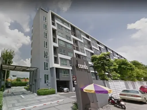 Condo for sale, D Condo Ramkhamhaeng 64, clean room, fully furnished, shock price, can not be found again with this project. images