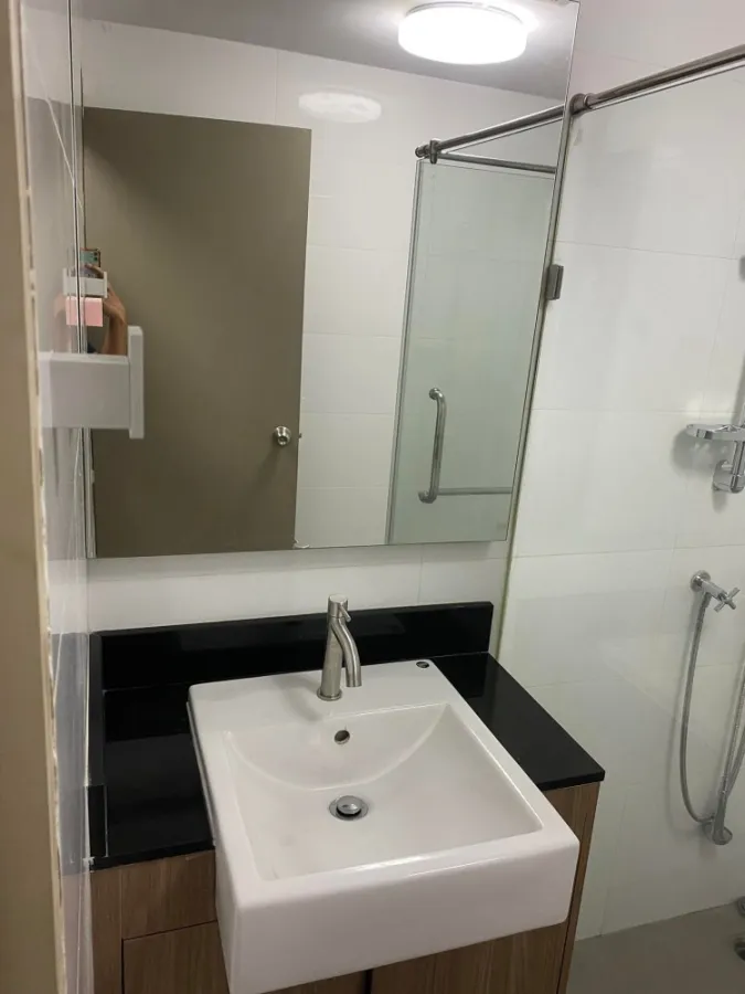 For rent Chapter One The Campus Kaset, 3rd floor, new room. Fully equipped with electrical appliances. Book now. Don't be late.