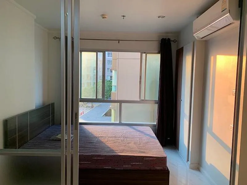 Lumpini Ville Chaengwattana-Pak Kret for rent, new room, ready to move in, built in furniture, ready to move in