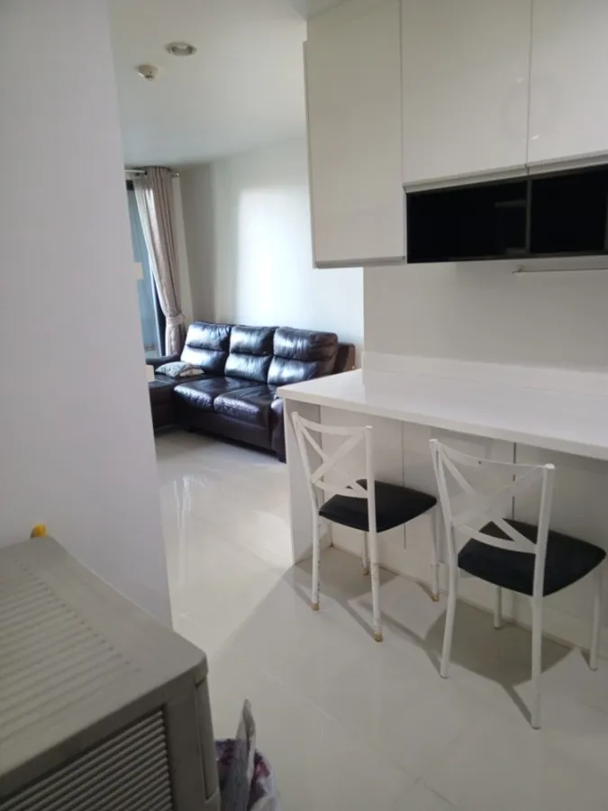 Condo for rent, The President Sukhumvit 81, 2 bedrooms, 1 bathroom, built-in furniture, reserve quickly.