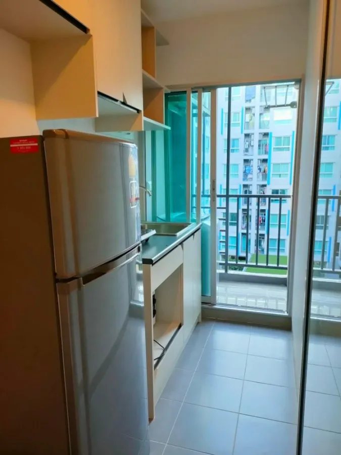 Condo for rent, The Kith Plus Sukhumvit 113, beautiful room, pool view project Fully furnished and electrical appliances