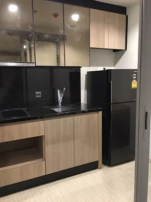 For rent, Condo The Line Ratchawithi, 12A floor, fully furnished, good price, convenient transportation, don't miss it