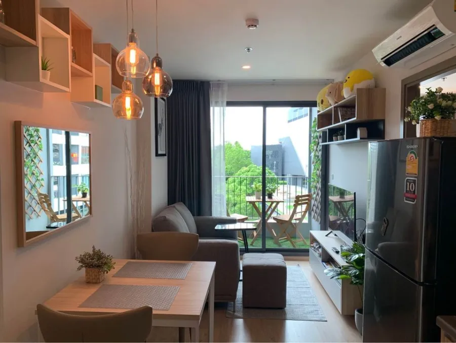 Condo for rent, Ideo O2, pool view, fully furnished. Complete set of electrical appliances Hurry and reserve quickly.