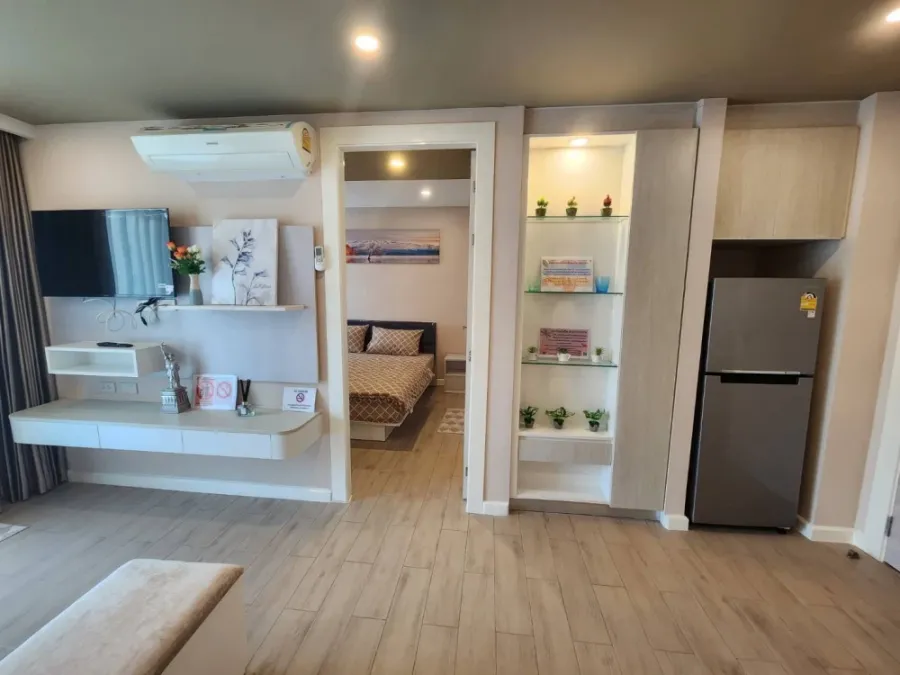 ขาย ให้เช่า Seven Seas Condo Resort Jomtien ห้องแต่งคุมโทน มาพร้อมเฟอร์ครบครัน จองเลย