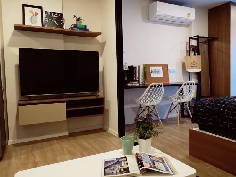 ให้เช่าห้องใหญ่ วิวสวน เคฟทาวน์สเปซ/KAVE Town Space ม.กรุงเทพ รังสิต