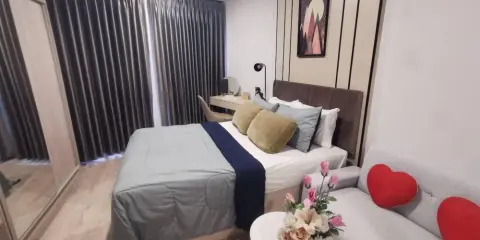For rent The Tree Pattanakarn - Ekkamai Studio ชั้น 5 มาพร้อมสิ่งอำนวความสะดวกครบ อย่าพลาด
