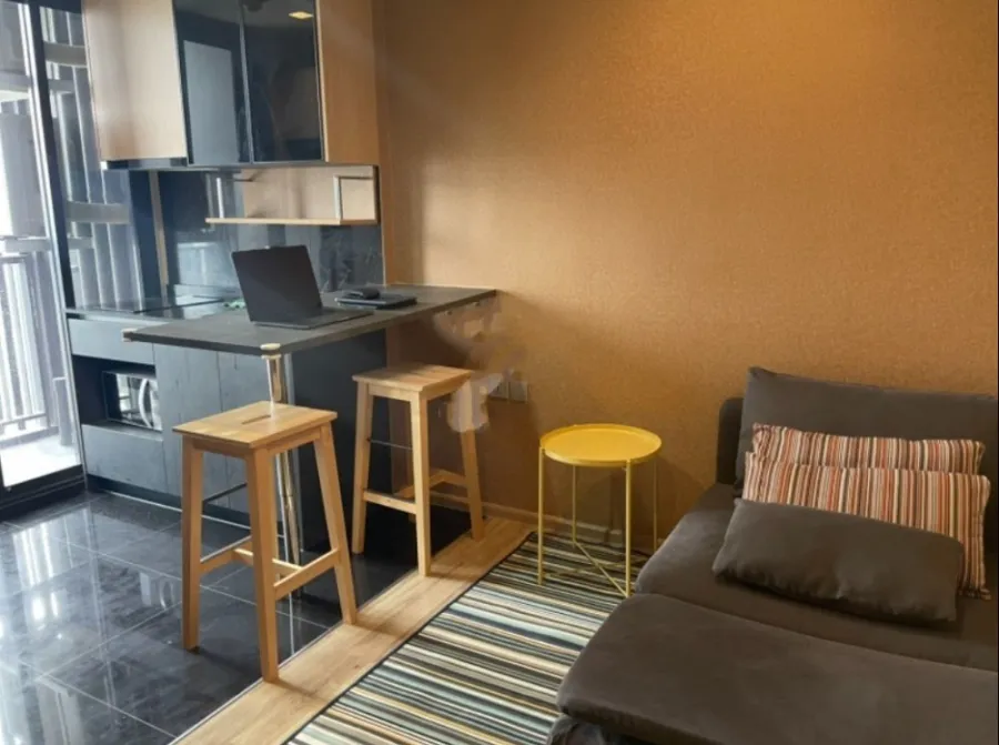 For rent Condo The Line Chatuchak-Mochit, high floor, beautiful view, near MRT, convenient transportation, don't miss it!!