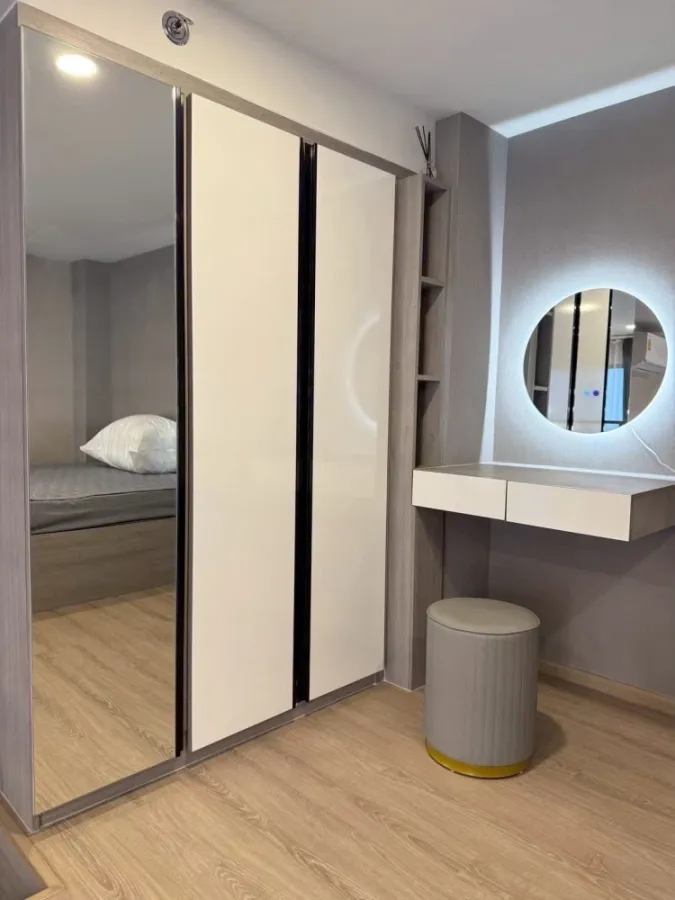 For rent: Origin Plug&Play Nonthaburi Station condo. Nice room, fully furnished with appliances. Just bring your personal belongings and move in!