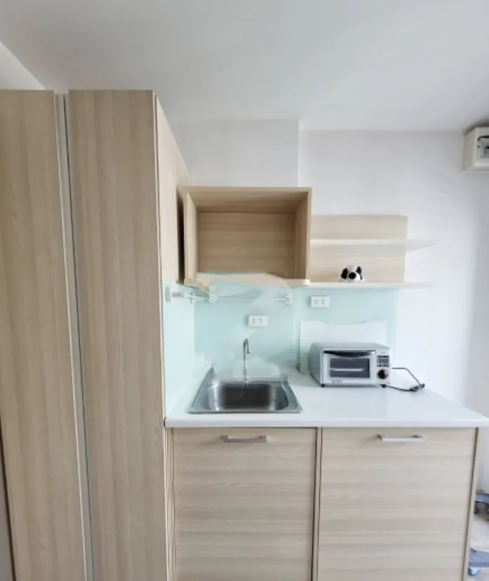 Condo for rent, Elio Sukhumvit 64, good direction room, cool weather, fully furnished room, ready to move in