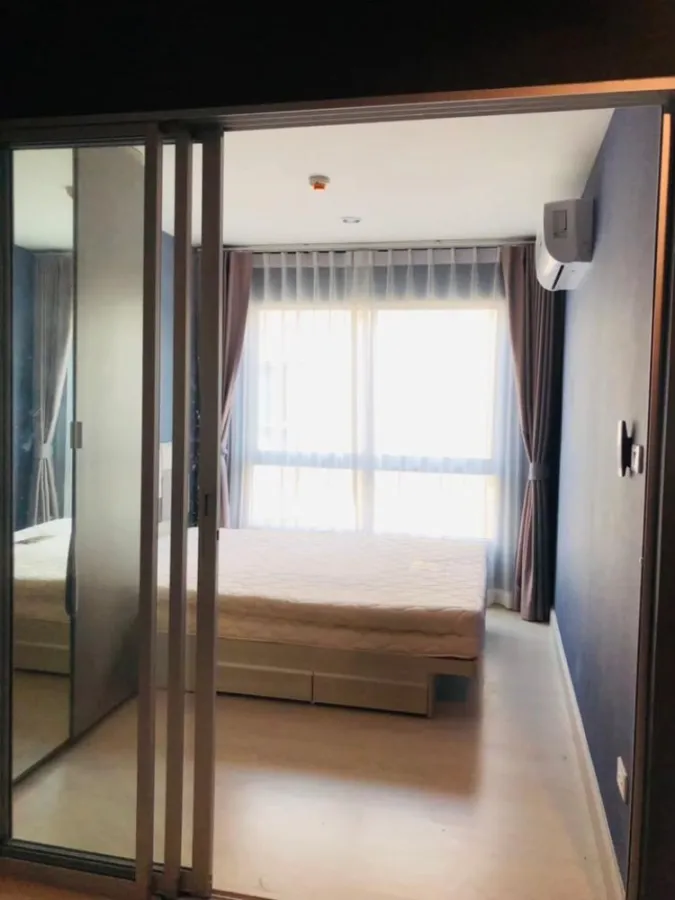 ให้เช่า คอนโด นิช ไอดี สุขุมวิท 113 ห้องสวย มุมดี เฟอร์ครบ เครื่องใช้ไฟฟ้าครบ เข้าอยู่ได้เลย