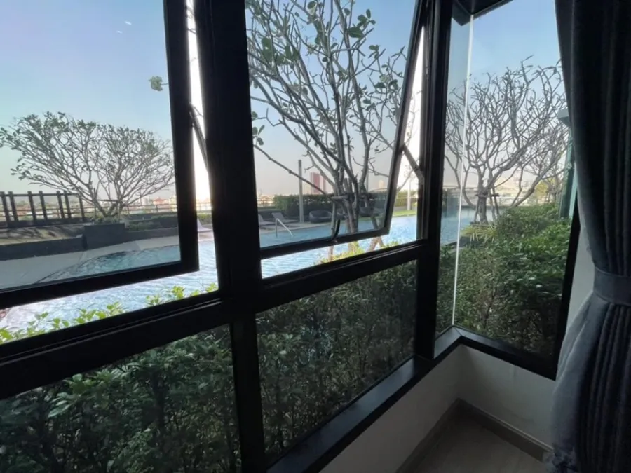 Condo for rent, Supalai Loft, Yaek Fai Chai Station, large room, fully furnished here Don't be afraid. Hurry up to reserve.