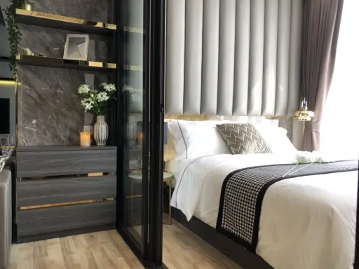 ให้เช่า เดอะ ไลน์ จตุจักร-หมอชิต ห้องสวย ตกแต่งสไตล์ Modern Luxury บิ้วอินทั้งห้องแบบจัดเต็ม ต้องจอง images