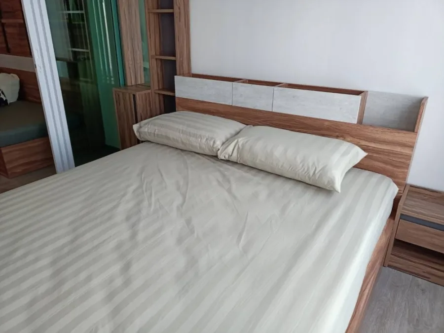 For rent, Rye Talad Phul, Building B, 4th floor, fully furnished, ready to move in, book now, don't miss out.