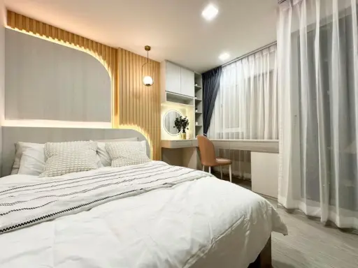ขาย ให้เช่า Kave Town Island ห้องแต่งสวยบิวท์อินเฟอร์นิเจอร์อย่างดี ชั้น 5 วิวนอก เฟอร์ครบ ห้ามพลาด images