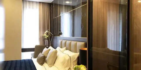 ให้เช่า Ashton Asoke ผนัง Buit-In ทั้งห้อง ตกแต่งสไตล์ Modern LUXURY สวยหรู พลาดแล้วจะเสียใจ