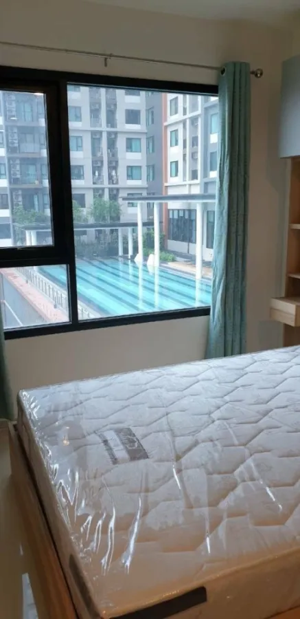 Condo for sale, Life Asoke, with built-in furniture with complete electrical appliances Don't miss a lot.