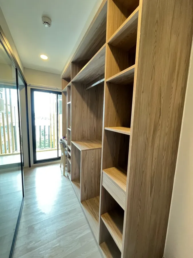 ให้เช่า Plum Condo Sukhumvit 97.1 แบบ 1 ห้องนอน มี Walk-in closet พร้อมเฟอร์ครบ สนใจจองเลย