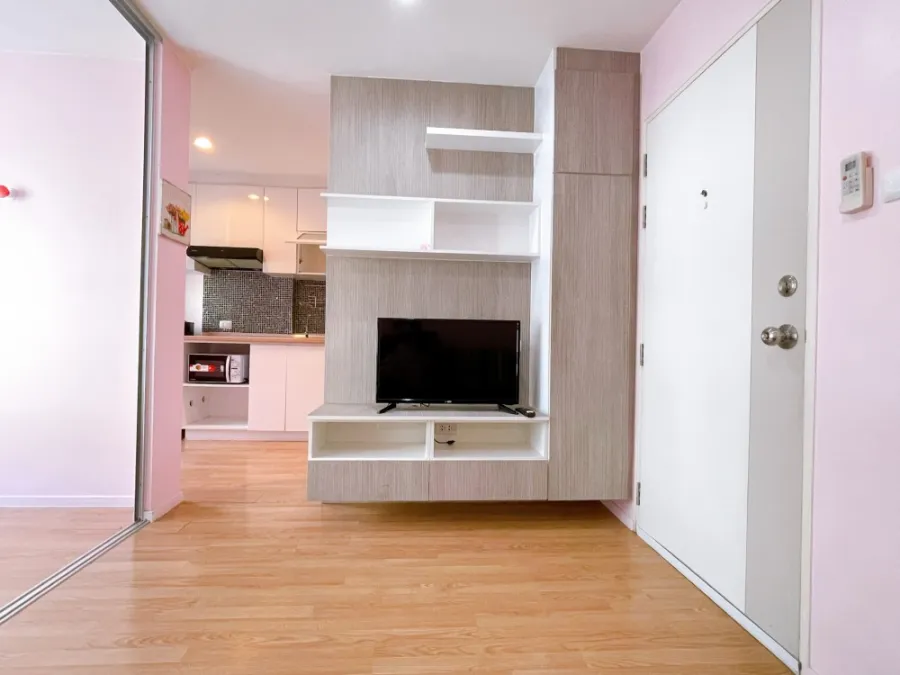 Sell / rent Condo Lumpini Ville On Nut - Phatthanakan, garden view, beautiful room, fully furnished, don't wait.