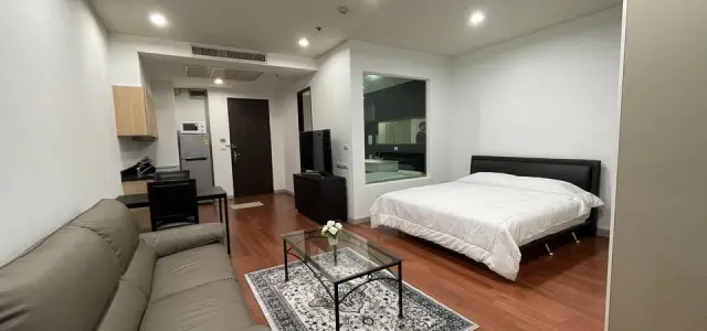 ให้เช่า The Address Chidlom ห้อง STUDIO ตกแต่งด้วยเฟอร์นิเจอร์อย่างดี น่าอยู่ขนาดนี้ ต้องจองด่วนๆ images