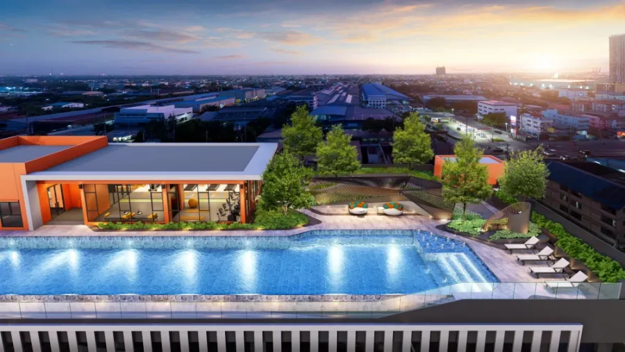 ขายดาวน์ The Origin Sukhumvit - Praksa ชั้น 33 ตำแหน่ง 07 โครงการดี น่าอยู่ จองเลย