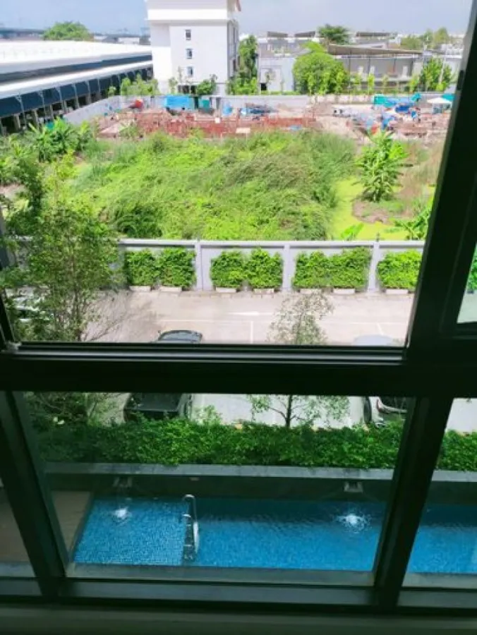For rent!! Condo Casa France at ABAC Bangna, complete facilities, do not miss it!!