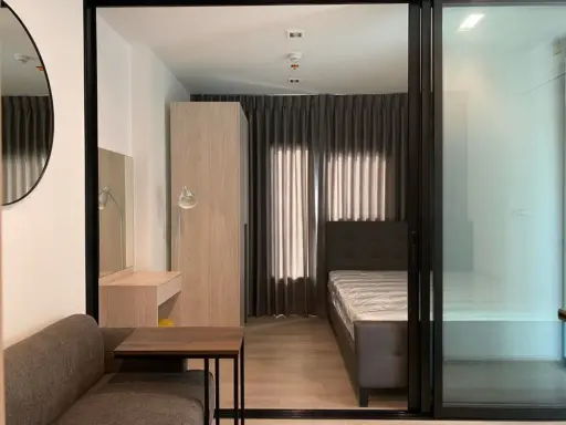 For Rent The base Phetchakasem ห้องStudio ตกแต่งพร้อมเข้าอยู่ แถมวิวสวยมากก รีบจับจองด่วนๆ images