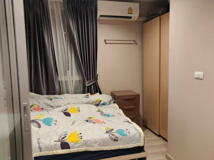 For rent Plum Condo Chokchai 4 เฟอร์ครบทุกอย่าง ลากกระเป๋าเสื้อผ้ามาพร้อมอยู่ได้เลย ด่วนๆเลย