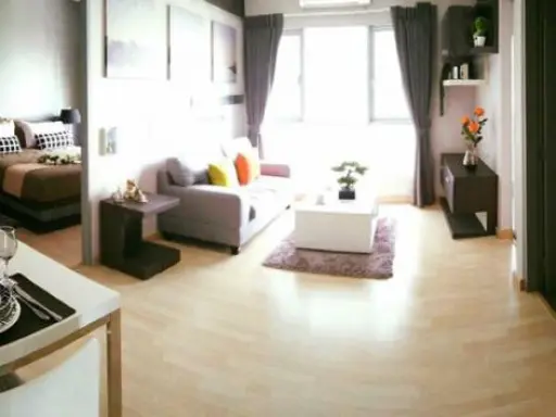 ให้เช่า the leaf pattanakarn ห้องมุมเป็นส่วนตัว วิวสวย ตกแต่งพร้อมอยู่ แบบนี้ต้องจอง images