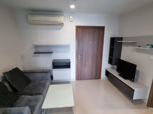 ขาย ให้เช่า The Base Sukhumvit 77 ชั้น 31 วิว BTS ห้องกั้นเป็นสัดส่วน โซฟานุ่มนิ่มนั่งสบาย จองเลย