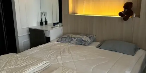 For rent Ideo Mobi Rangnam ห้องชั้น 16 built-in ทั้งห้องอย่างดี สะอาดสบายตาเข้าอยู่แล้วสบายใจแน่นอน