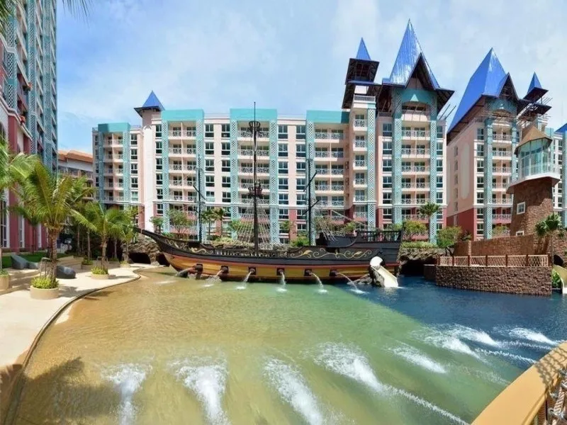 ขาย Grande Caribbean Resort Pattaya ห้องกว้างพื้นที่ใช้สอยเยอะ เห็นวิวสระว่ายน้ำ ห้ามพลาด