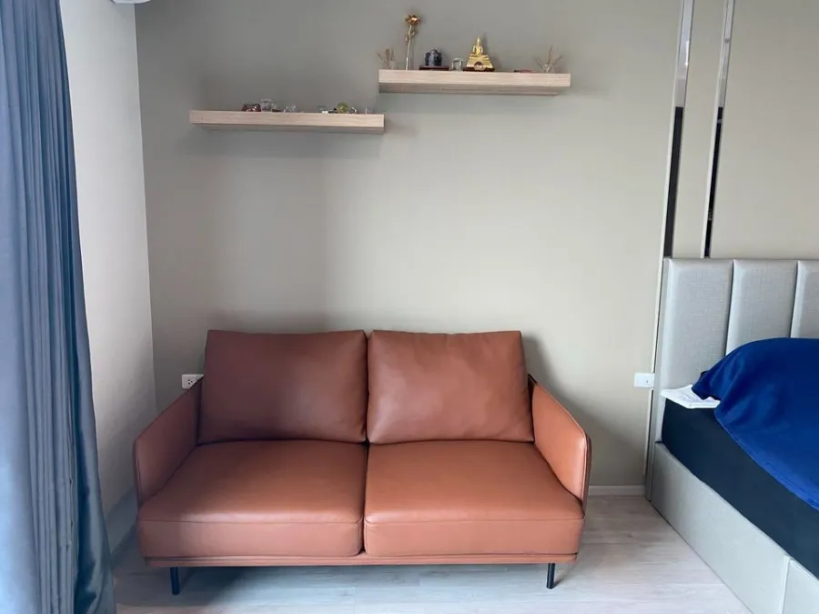 For sale Ideo Ratchada-Sutthisan, 18th floor, very beautiful view, fully furnished, good price, you must reserve now.