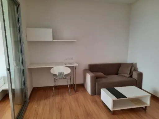 Condo for rent, The Trust Residence Ratchada-Rama 3, clearly separated rooms, perfectly divided into zones, move quickly.