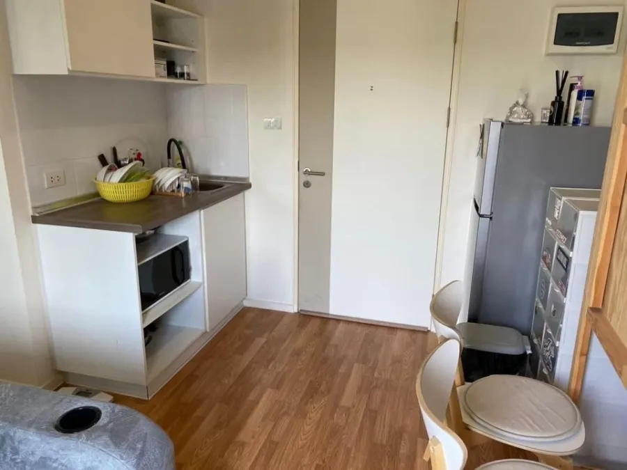 Sell Lumpini Ville Phranangklao-Riverville nice looking room Fully furnished + electrical appliances, reserve now