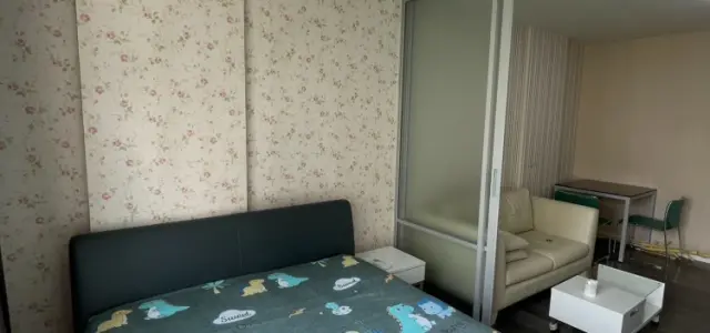 ขาย ให้เช่า D condo Campus Resort Bangsean 1 ห้องนอน 1 ห้องน้ำ ติดวอลเปเปอร์ออย่างดี เฟอร์ครบครัน จองเลย images