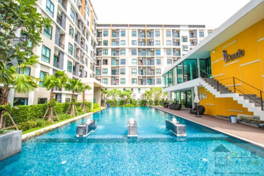 For rent I Condo Salaya, pool view, near Mahidol University, must book !!