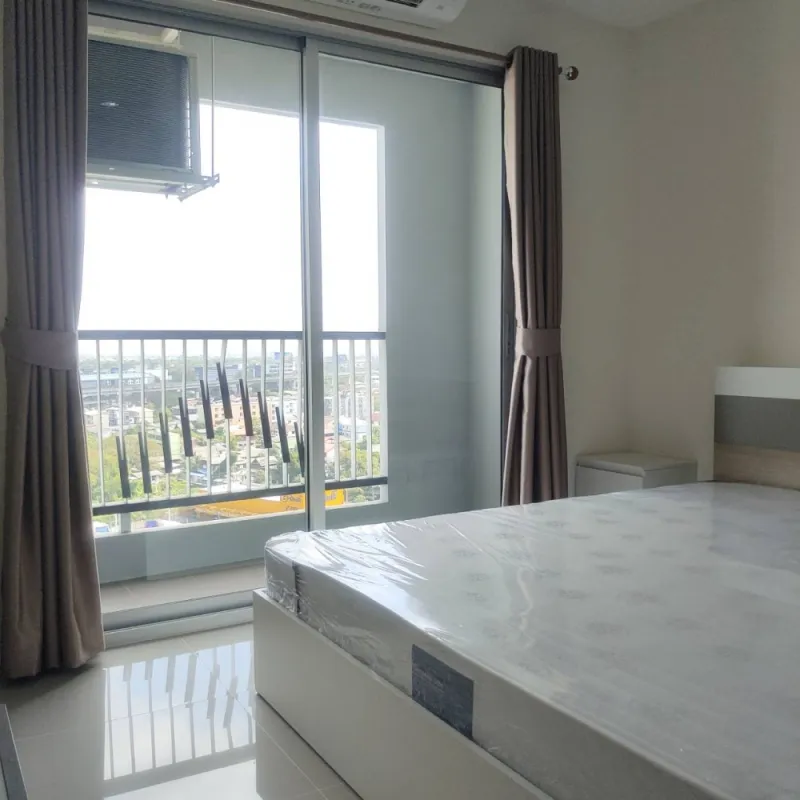 ให้เช่า Assakarn Place Srinakarindra ห้อง STUDIO เฟอร์นิเจอร์ครบ เตียงใหญ่นอนสบายมาก จองด่วนๆ