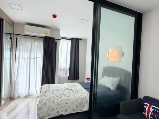 ให้เช่า Plum Condo Saphanmai Station ห้องสวย กั้นเป็นสัดส่วน แต่งครบ จองเลย