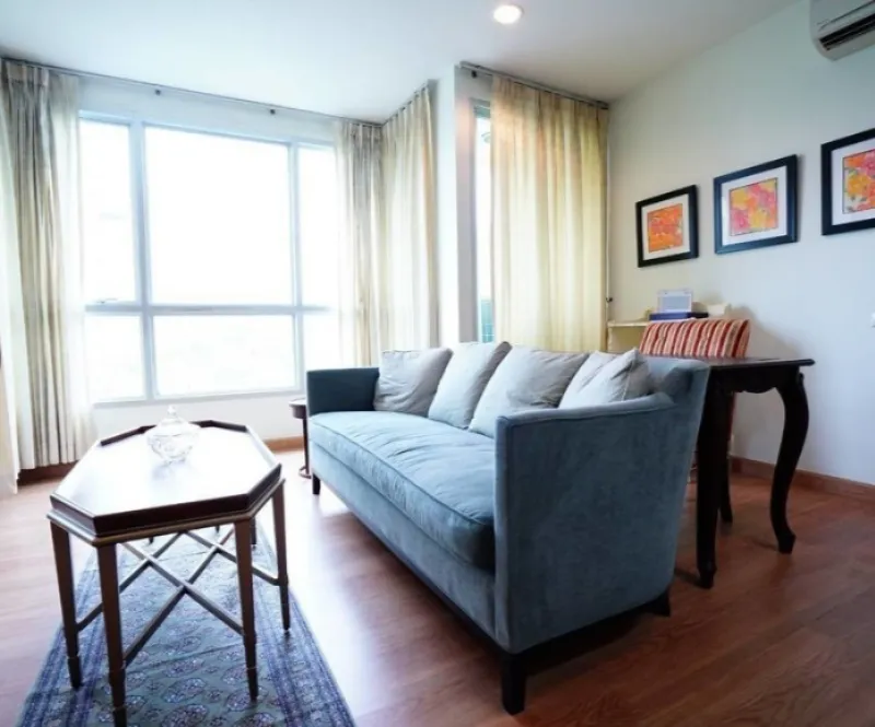 Condo for sale at The Address Sukhumvit 42 corner room, shady atmosphere Neatly decorated Ready to move in immediately