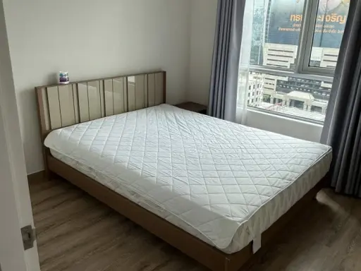 Very pang, rent at all, Belle Grand Condo Rama 9, everything is complete, comfortable. Only one bag can move in. images