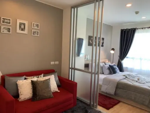 Urgent sale, Condo Lumpini Ville On Nut - Phatthanakan, very beautiful room, complete furniture, good location, convenient transportation, book now images