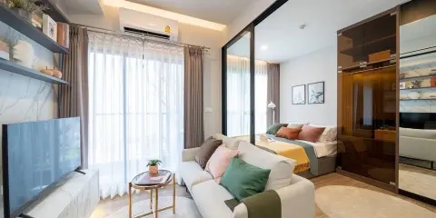 ขายใบจองคอนโด เดอะสเตจ มายด์สเคป รัชดา - ห้วยขวาง ชั้น 7 ระเบียงทิศตะวันออก ราคคุ้ม มาเป็นเจ้าของเลย