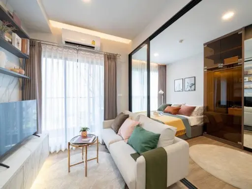 ขายใบจองคอนโด เดอะสเตจ มายด์สเคป รัชดา - ห้วยขวาง ชั้น 7 ระเบียงทิศตะวันออก ราคคุ้ม มาเป็นเจ้าของเลย