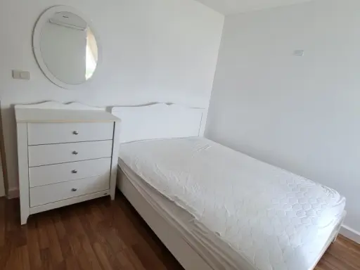 Condo for rent, Metro Park Sathorn-Kanlapapruek, white tone room, comfortable to the eye, affordable price, hurry and reserve now.