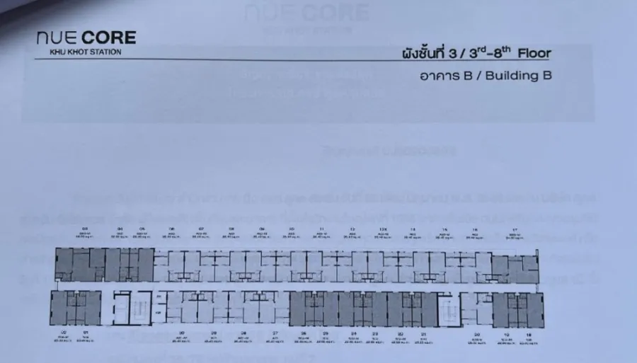 ขายดาวน์ นิว คอร์ คูคต สเตชัน ชั้น 5 ห้องสตูดิโอ วิวรถไฟฟ้า เดินทางสะดวก คุณไม่ควรพลาด