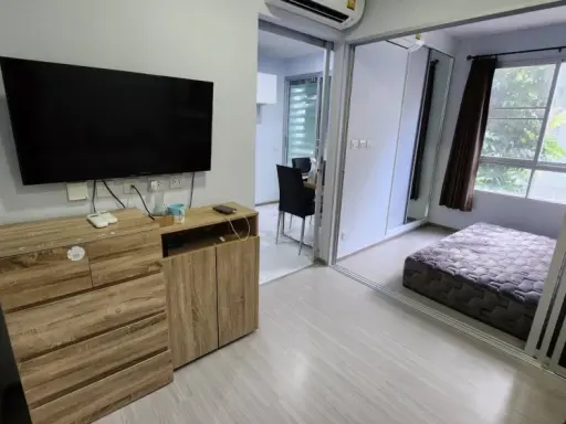 ให้เช่า The Tree Ladprao 15 ห้องแยกสัดส่วนไม่อึดอัด เฟอร์นิเจอร์และเครื่องใช้ไฟฟ้าครบ ห้ามพลาด