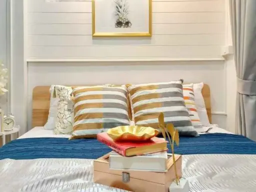 Selling Lumpini Project On Nut 46, beautiful room, decorated in English style, don't miss it!!