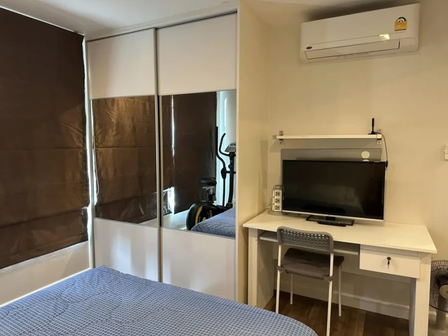 For rent urgently!! Condo The Room Sukhumvit 79, near BTS On Nut, good location, easy to travel, don't miss it!!
